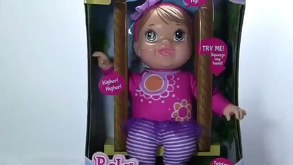 Details Baby Alive Plays and Giggles Blonde Baby Doll Top