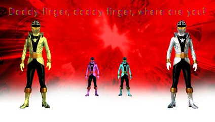 The Finger Family Power Rangers Family Cartoon Animation Nursery Rhymes Power Rangers Fing