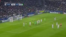 Paul Pogba Amazing Free-Kick Juventus vs Borussia Moenchengladbach