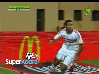 اهداف مباراة ( الزمالك  2-0  وادي دجلة	) الأسبوع 1 - الدوري المصري الممتاز 2015/2016