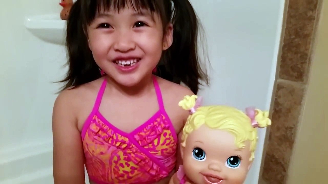 Baby Alive Doll Real Bath Time