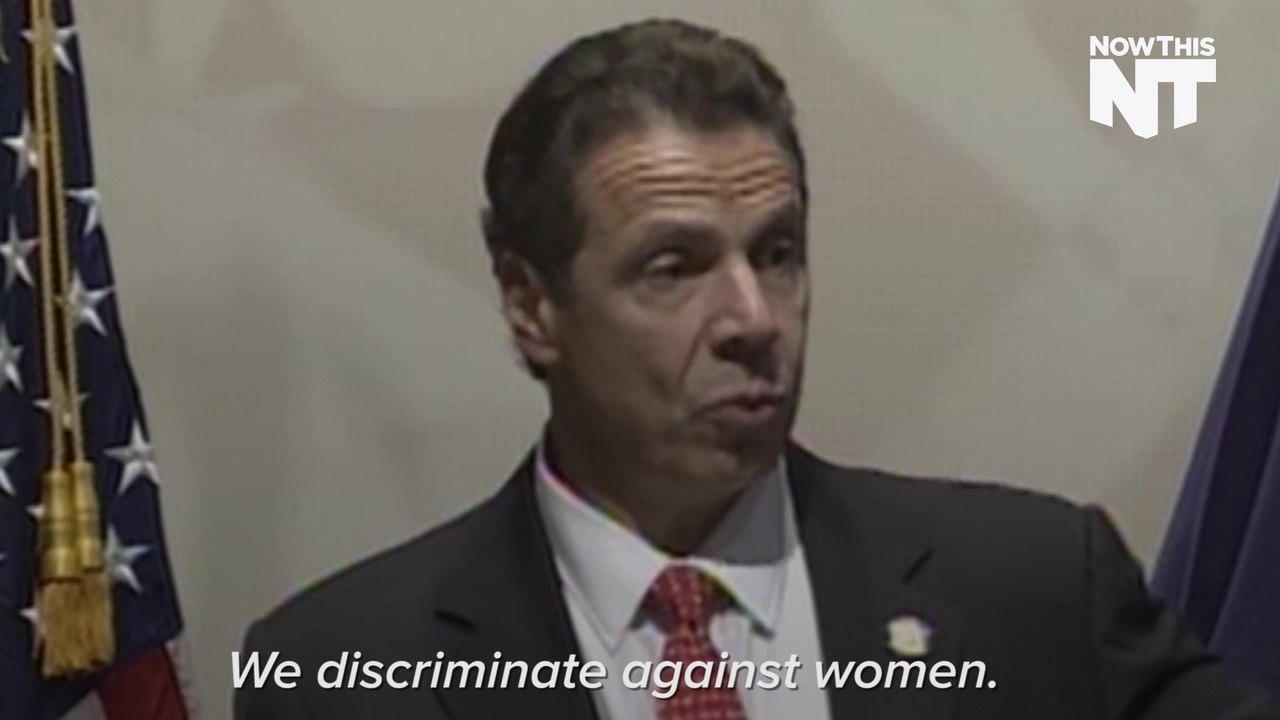 Gov. Cuomo Defends Women's Rights In The Workplace