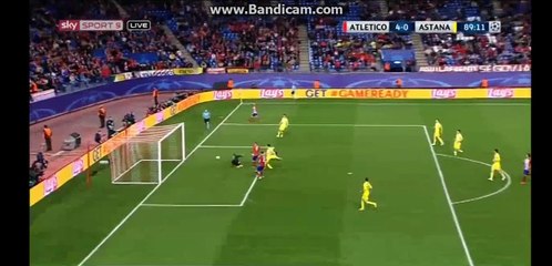 Denis Dedechko Funny Own GOAL - Athletico Madrid 4-0 FC Astana - UCL 21.10.2015