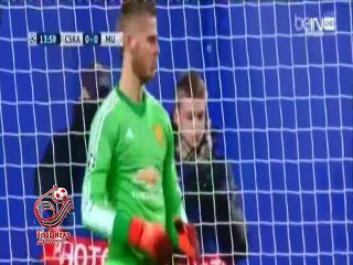 اهداف مباراة - سسكا موسكو 1 - 1 مانشستر يونايتد