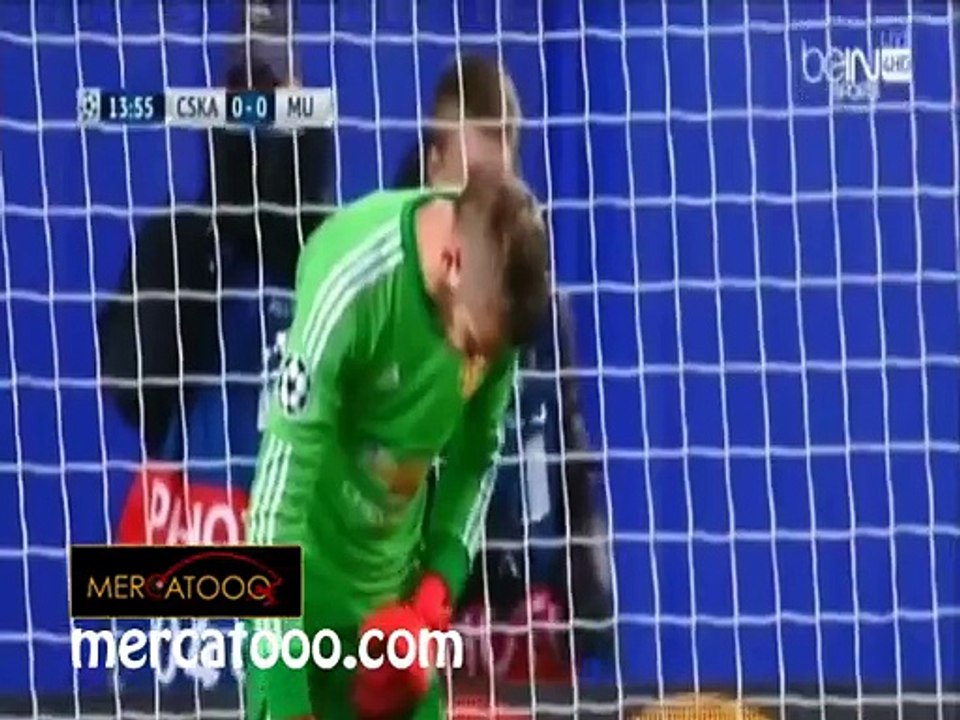 اهداف مباراة - سسكا موسكو 1 - 1 مانشستر يونايتد