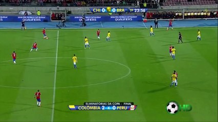 Análise de Jogo: Chile x Brasil - 1º Tempo / Eliminatórias Copa do Mundo 2018