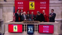 Entrée spectaculaire de Ferrari à la Bourse de Wall Street