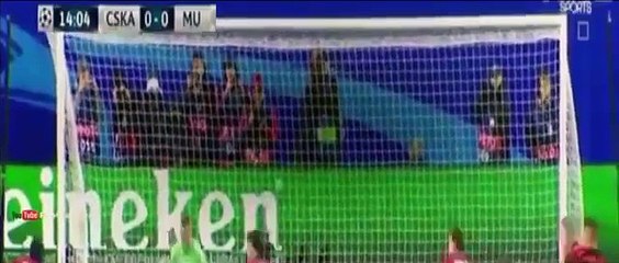 CSKA Moscow 1 - 1 Manchester United 21-10-2015 all goals & highlights