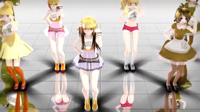 MMD FNAF TOO MANY CHICA MODELS :3