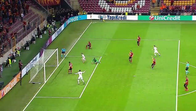 Video Galatasaray 2-1 Benfica - Goals and Highlights