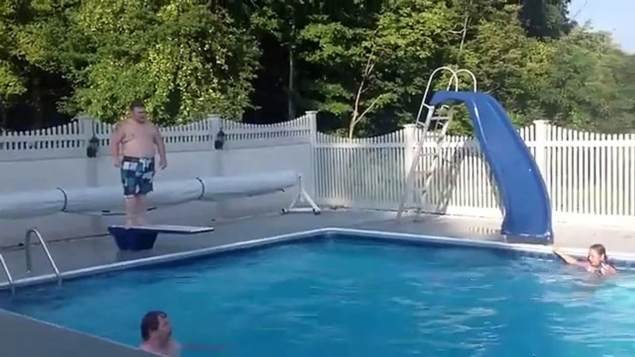 Funny Diving Board Fail Dailymotion Video