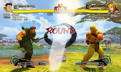 USF4 Online Multiplayer Match urkburk (Rolento) vs Superrandom2k (Ken) USFIV