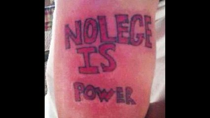 Worst Tattoo Ideas Ever What Were They Thinking?!