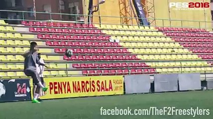 Neymar mostró sus habilidades freestyle