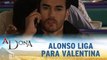 Novela A Dona - Alonso liga para Valentina Exibido dia 21-10-2015 Capitulo 48