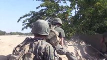 Afghanistan U.S Marines In Heavy Firefight Using Mortars Against Taliban In Sangin