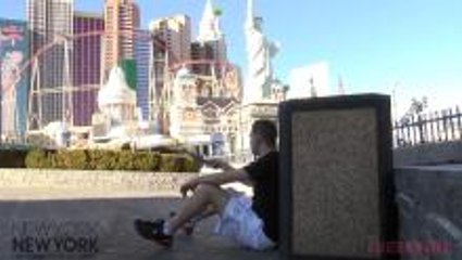 Las Vegas - Tennis Trick Shots on the Strip