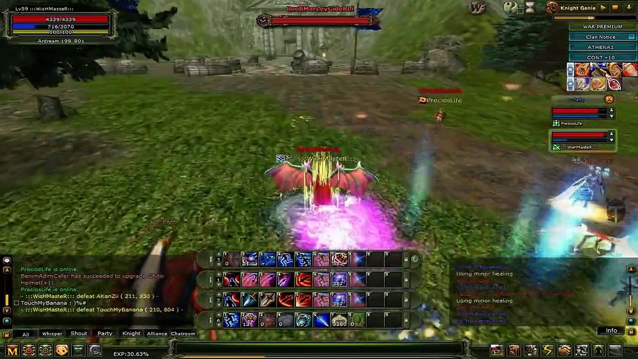 Knight Online Ares Ardream :::WisHMasteR::: Solo Pk Movie