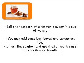 Treatment To Get Rid of Bad Breath