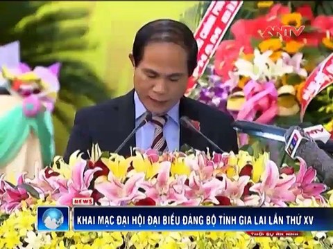 Đại tướng Trần Đại Quang dự, chỉ đạo Đại hội Đảng bộ tỉnh Gia Lai lần thứ XV