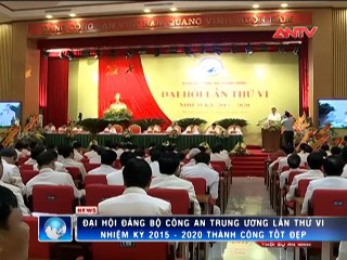 Đại hội Đảng bộ Công an Trung ương lần thứ VI thành công tốt đẹp