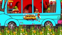 SubWay Surfers Cheats Cartoons Wheels On The Bus Go Round And Round Children Nursery Rhyme
