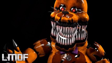 [SFM FNAF] + Nightmare FredBear Review + Animacion LMDF.