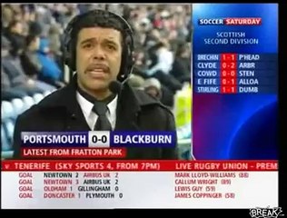 Worlds Dumbest Sports Reporter