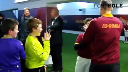 When Little Fans Kids meet their Football Ideals