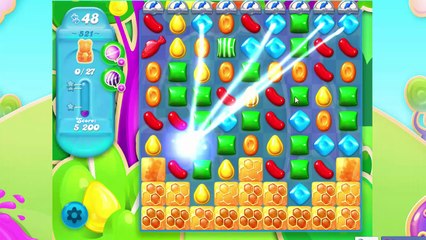 Candy Crush Soda Saga Level 521
