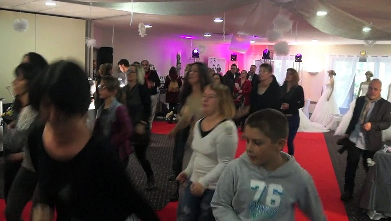Le flashmob du salon du mariage du chateau de la Motte