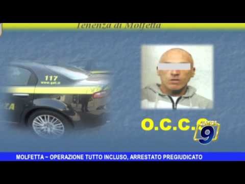 MOLFETTA | Operazione 'Tutto incluso', arrestato pregiudicato