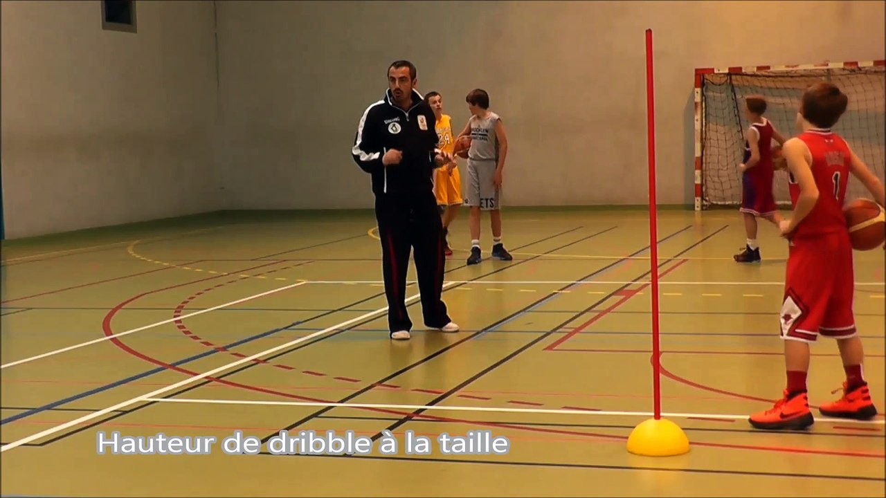 BOOK U13 - Situation N°4 : Coordination des appuis avec le dribble