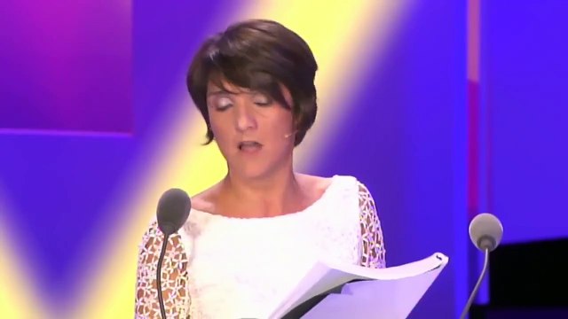 Florence Foresti et Sean Penn aux César 2009