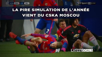 La pire simulation de l'année vient du CSKA Moscou
