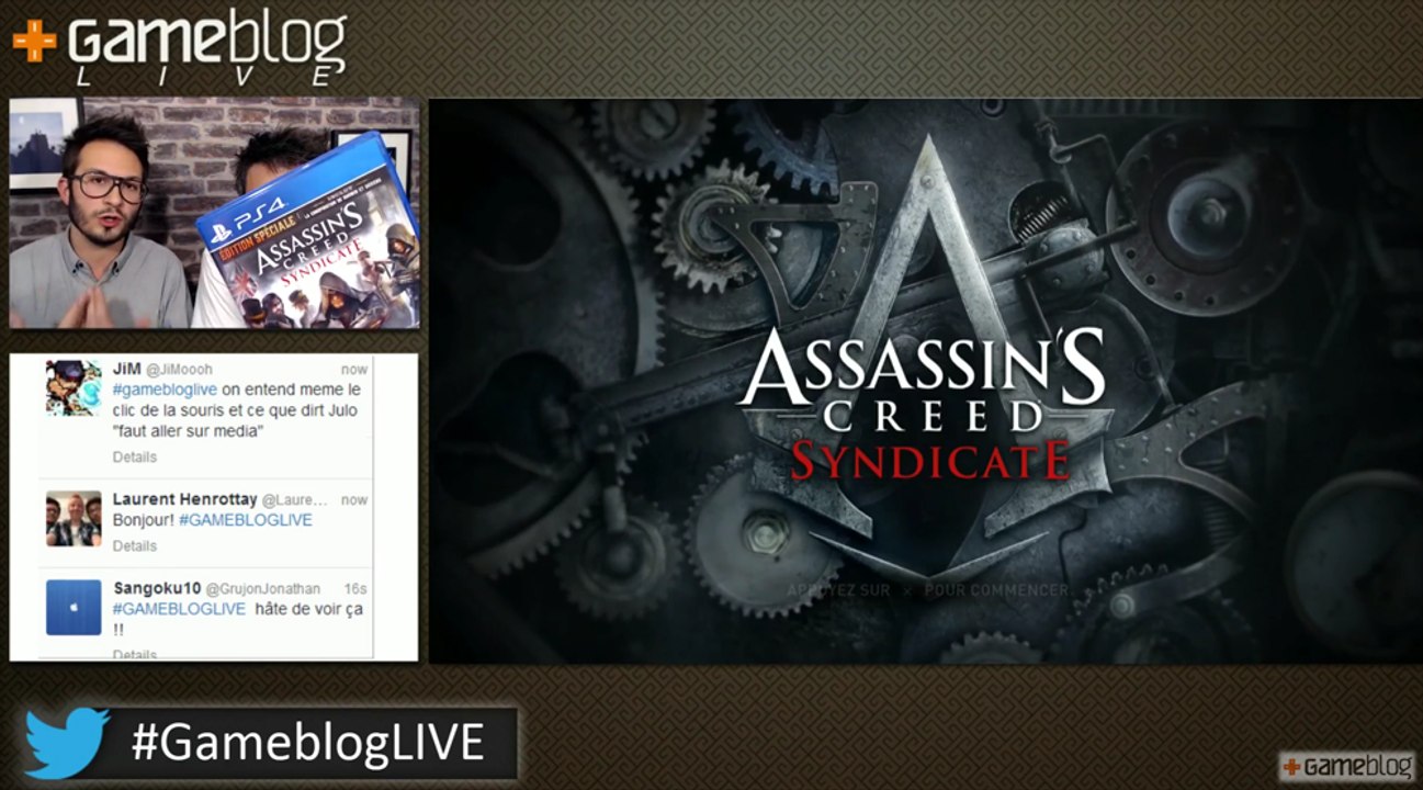 #GameblogLIVE - Découvrez Assassin's Creed Syndicate en 2h de vidéo maison