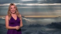 Sian Welby - Weather (Channel 5 UK) (21st October 2015)
