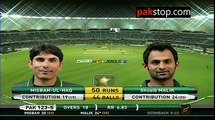 Shoaib Malik Batting Cameo of 39 Runs  1st T20 Pak v England  Feb 23rd 2012