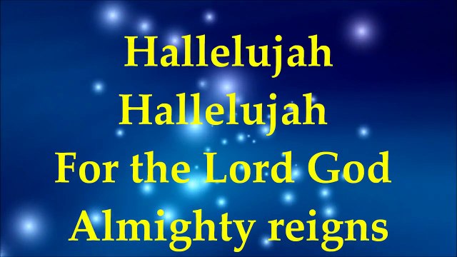 Jotta A. Agnus Dei/Hallelujah Lyrics