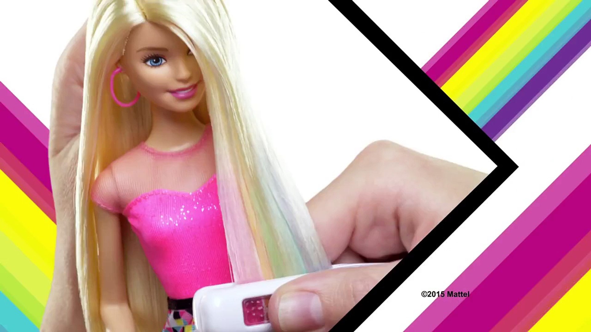 Barbie Rainbow Hair Doll | Barbie - video Dailymotion