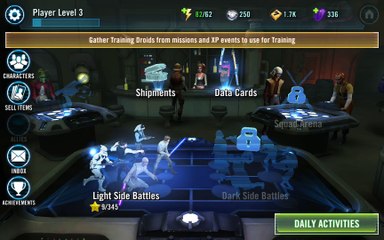 Star Wars™:  Galaxy of Heroes - Android gameplay PlayRawNow