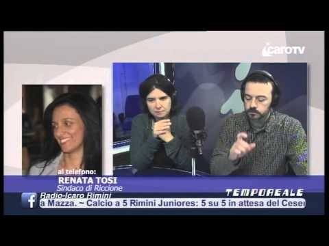 Icaro Tv. A Tempo Reale il sindaco Tosi su Trc, lavori pubblici e piano spiaggia