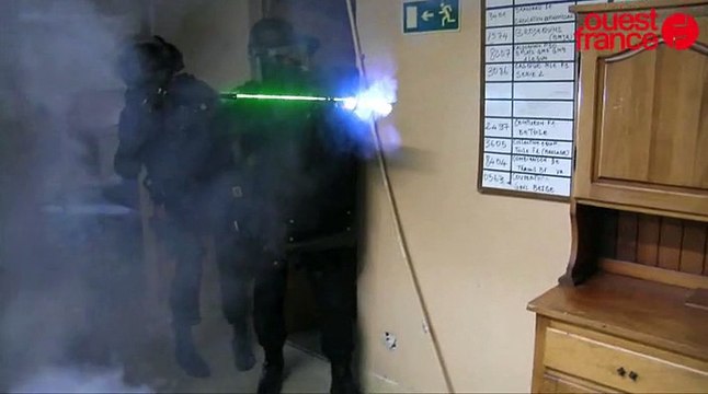 Les policiers sur-entrainés du Raid de Rennes opérationnels 24h sur 24