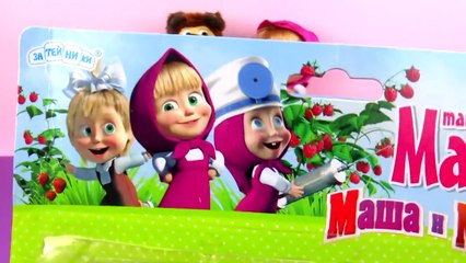 Surprise Masha i medved Characters Funny Figures | Сюрприз Маша я Медвед