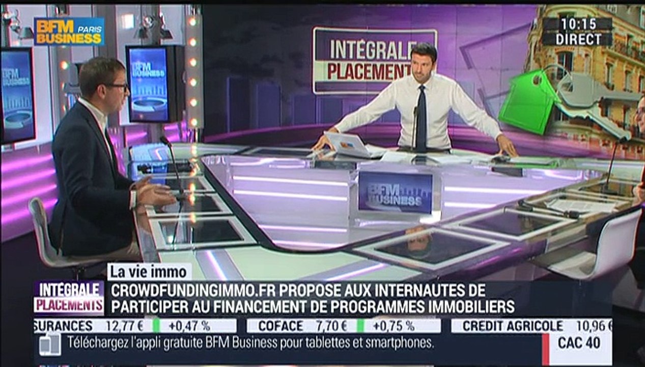 La vie immo: Le crowdfunding immobilier, un investissement à haut rendement - 22/10