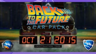 Back to the future car pack from Rocket league