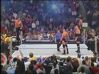 WWE Smackdown - Brock Lesnar and Big Show vs The APA (30th October 2003)