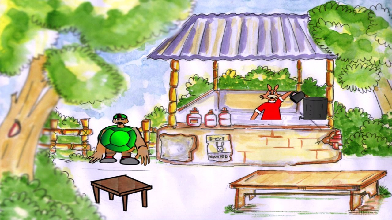 Rabbit and Tortoise New Gen Race - Animation short movie