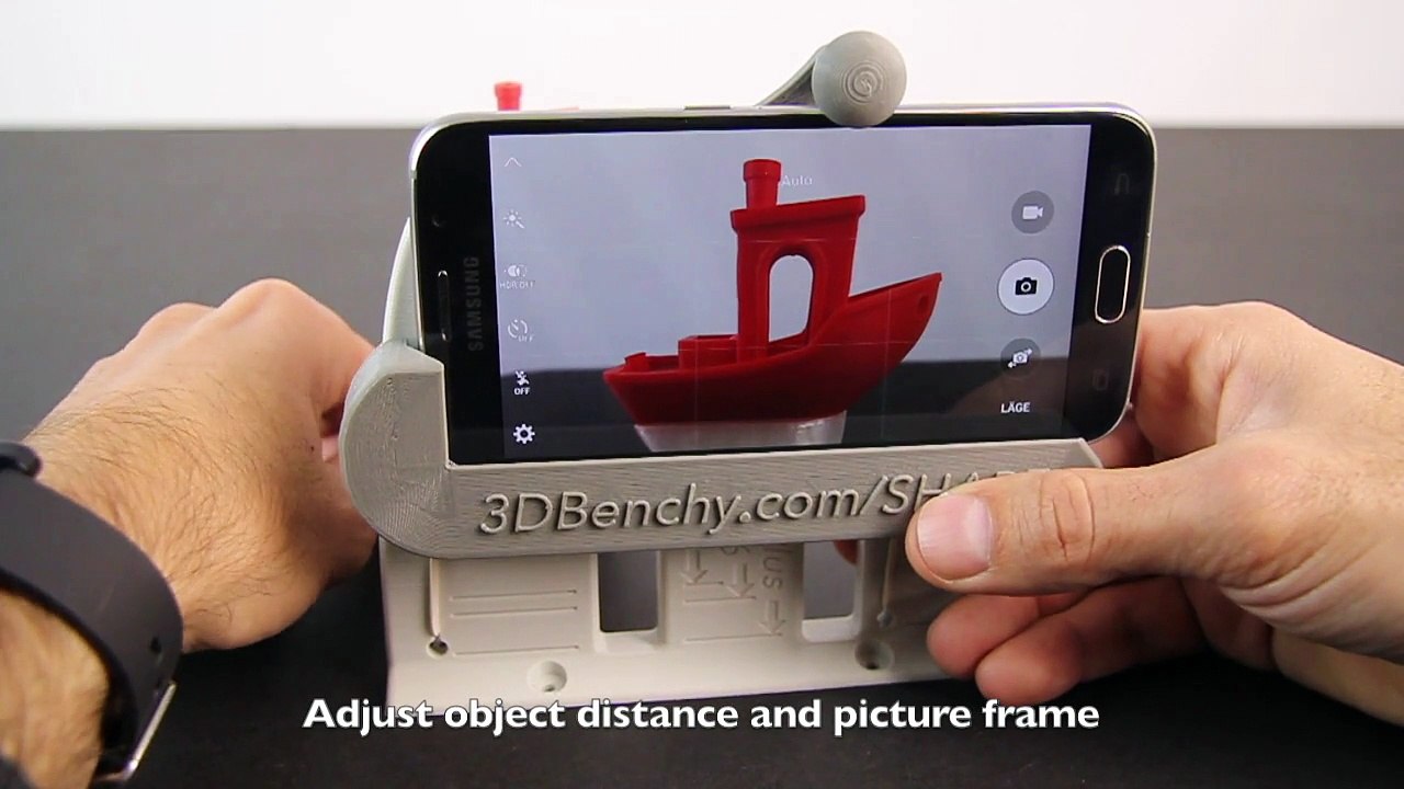 Smartphone Photo Studio for #3DBenchy and tiny stuff
