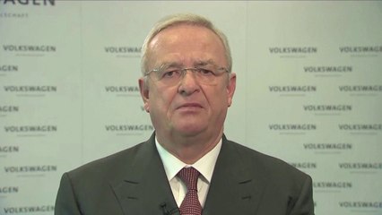 Winterkorn: Hier kündigt Volkswagen den Rücktritt an
